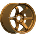 Aftermarket Yellow Car Alloy Wheel 18inch